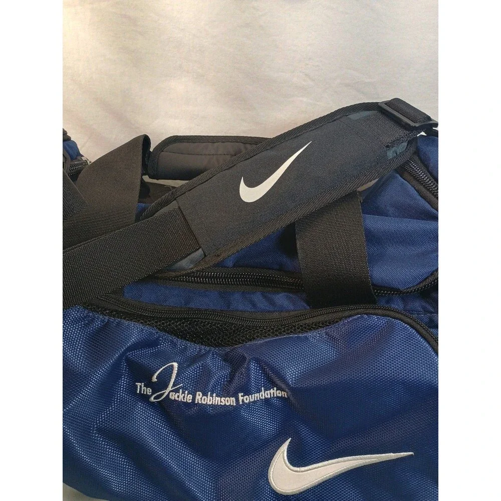 Nike gym duffle bag men,The Jackie Robinson Foundation Print, Never Used